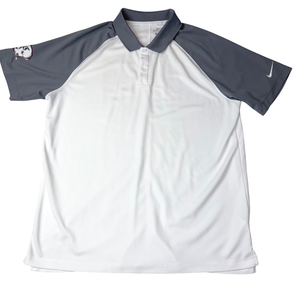 Nike Polo Golf Sports Dri-FIT Dixie State Trailblazers Shirt‎ Men's Large